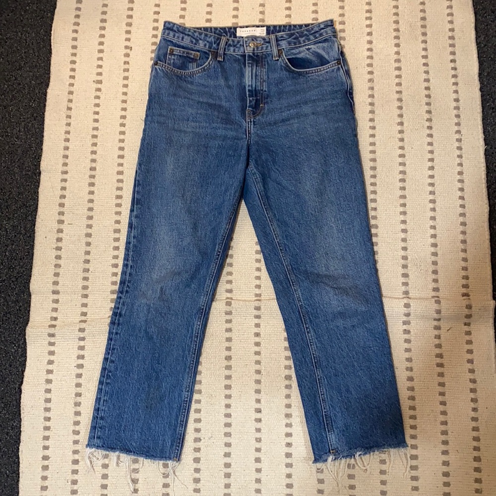 Topshop straight leg jeans